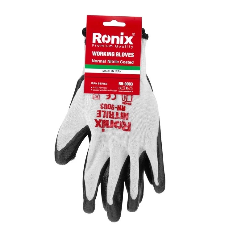 دستکش ایمنی نیترل رونیکس مدل RH-۹۰۰۳