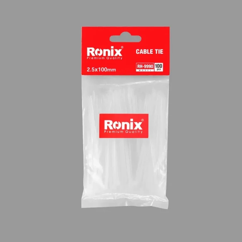 بست کمربندی رونیکس مدل RH-۹۹۹۰ بسته ۱۰۰ عددی Rolplak