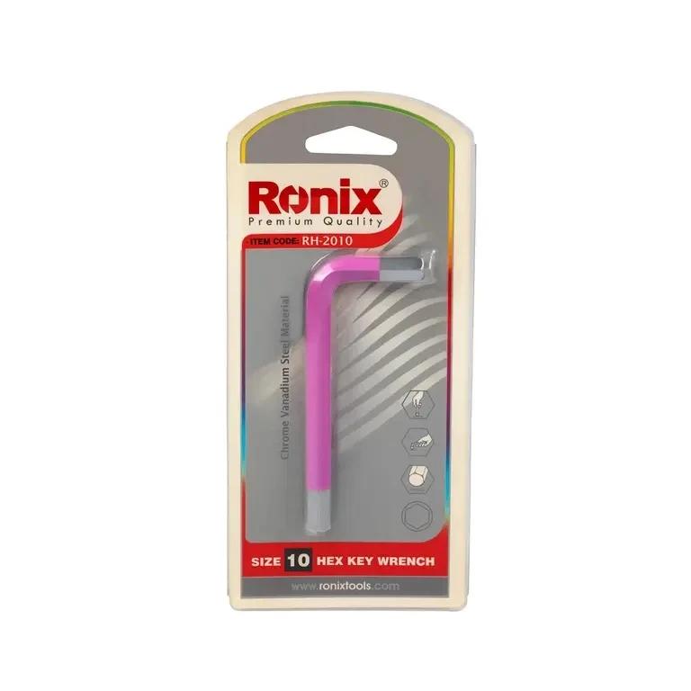 آچار آلن رونیکس مدل RH-۲۰۱۰ سایز ۱۰ میلی متر    رونیکس Ronix