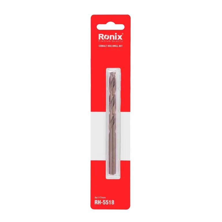 مته ۵% کبالت سایز ۸ میلی‌متر رونیکس مدل RH-۵۵۱۸    رونیکس Ronix