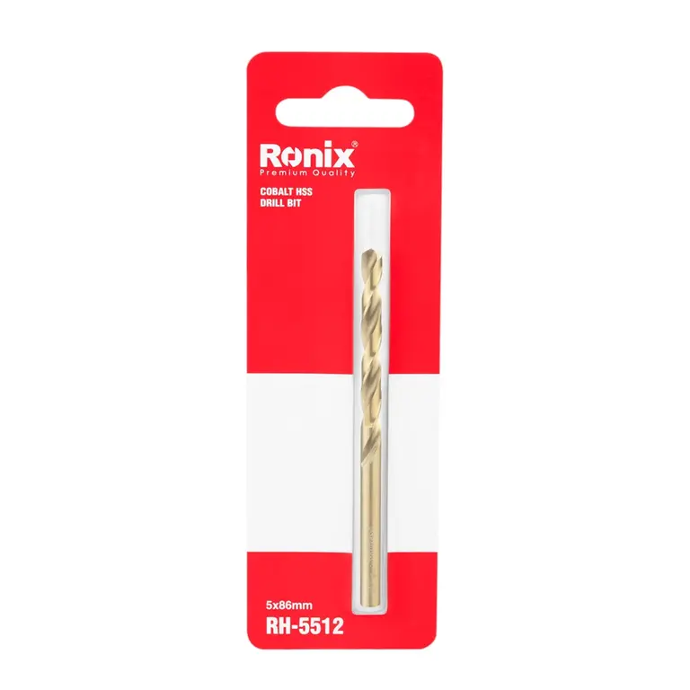 مته ۵% کبالت سایز ۵ میلی متر رونیکس مدل RH-۵۵۱۲    رونیکس Ronix