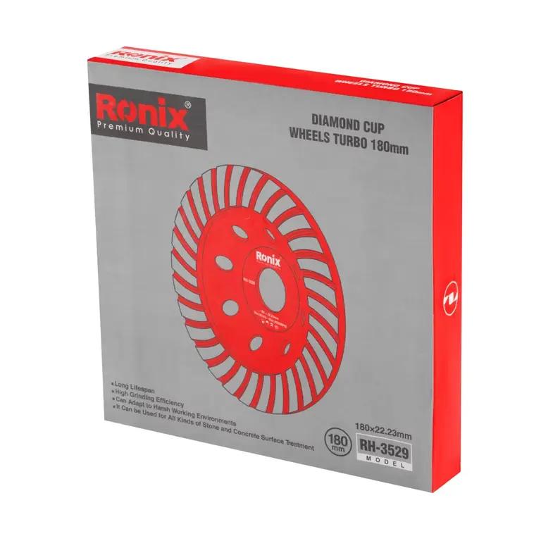 صفحه ساب گرانیت کاسه ای توربو ۱۸۰ میلی متری رونیکس مدلRH-۳۵۲۹    رونیکس Ronix