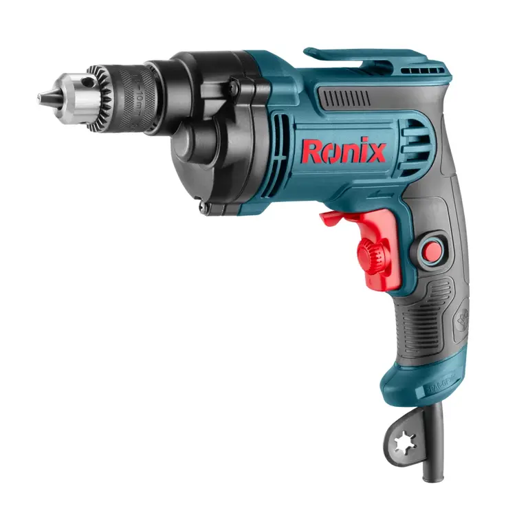 دریل برقی ۱۰میلی متری-۵۰۰وات آچاری رونیکس مدل RH-۲۱۱۶
