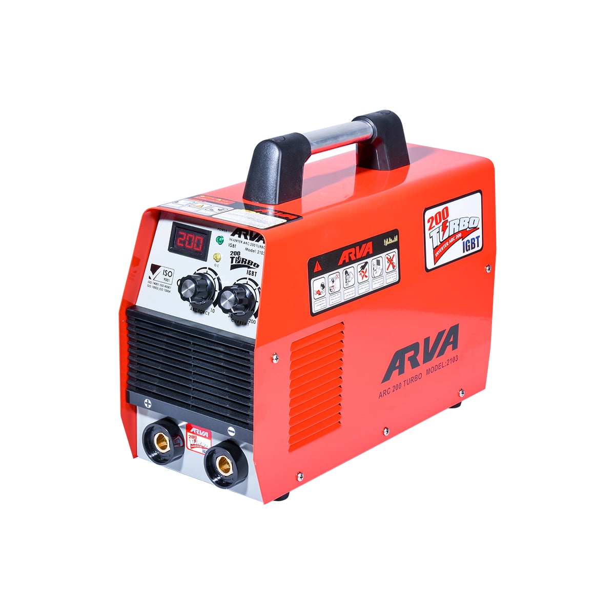 دستگاه اینورتر جوشکاری ۲۰۰ آمپر TURBO مدل ۲۱۰۳    آروا ARVA