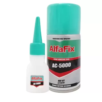 چسب ۱۲۳ آلفا فیکس مدل AC-۵۰۰۰ حجم ۱۰۰ میلی لیتر Alfa fix