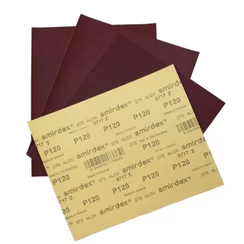 ورق سنباده اسمیردکس گرید ۱۲۰ مدل P۱۲۰ ALOX