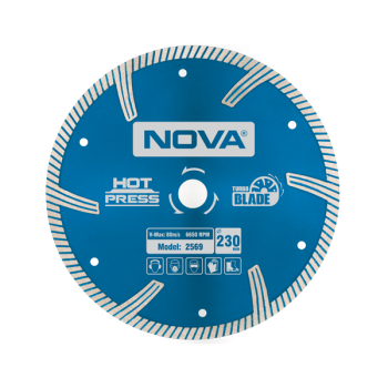 صفحه گرانیت بر توربو الماسه ۲۳۰ میلیمتری نووا مدل ۲۵۶۹