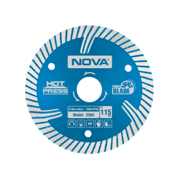 صفحه گرانیت بر توربو الماسه ۱۱۵ میلیمتری نووا مدل ۲۵۶۵