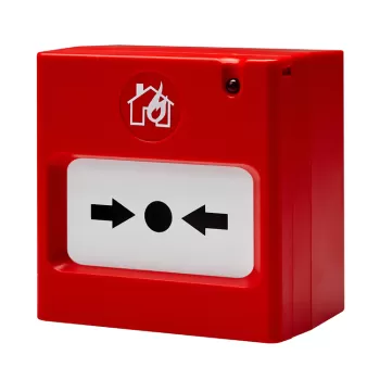 شستی اعلام حریق دارای کلیدتست وبرگشت پذیرزیتکس مدل ZI-CP ۹۵