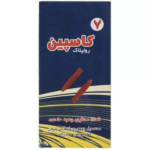 رولپلاک ۷ سانتی متری ساده کاسپین بسته ۵۰ عددی Rolplak
