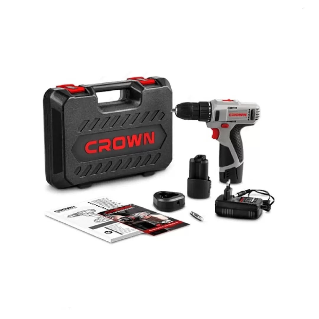 دریل پیچ گوشتی شارژی کرون مدل CT۲۱۰۵۳L    کرون Crown