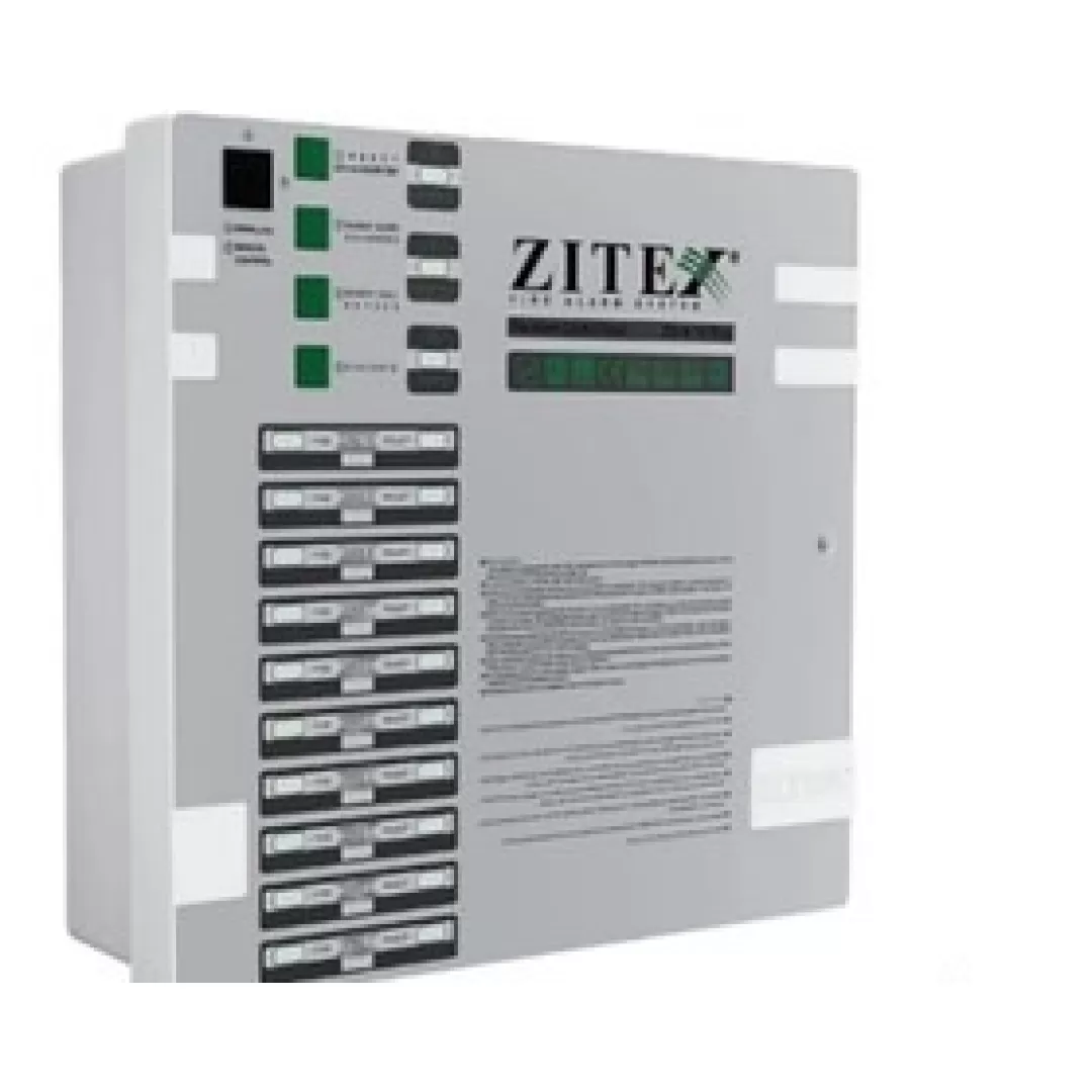 کنترل پنل اعلام حریق ۱۰ زون زیتکس    تجهیزات اعلام حریق زیتکس ZITEX