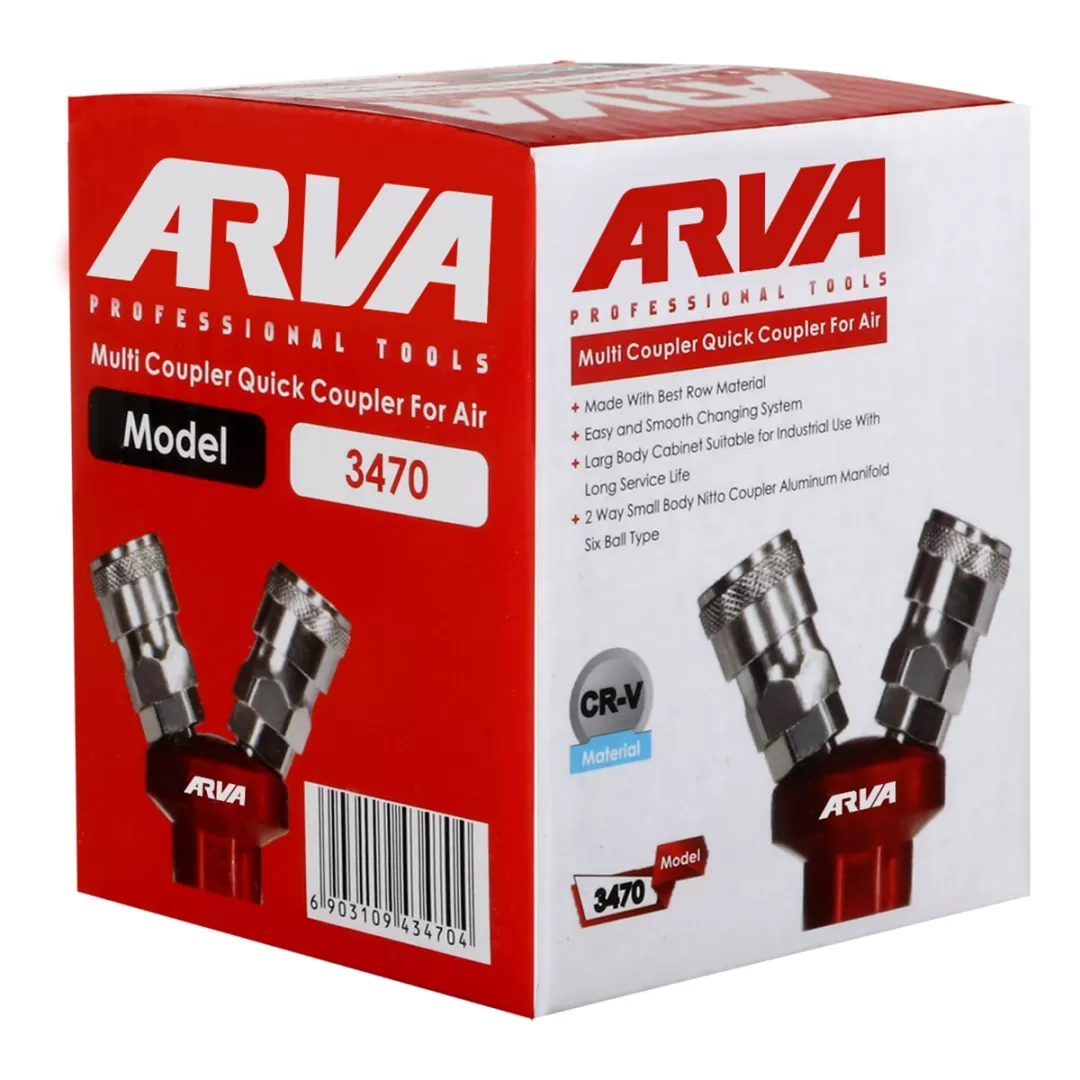 کوپلینگ دو قلو باد دو راهی بدنه بزرگ مدل ۳۴۷۰    آروا ARVA