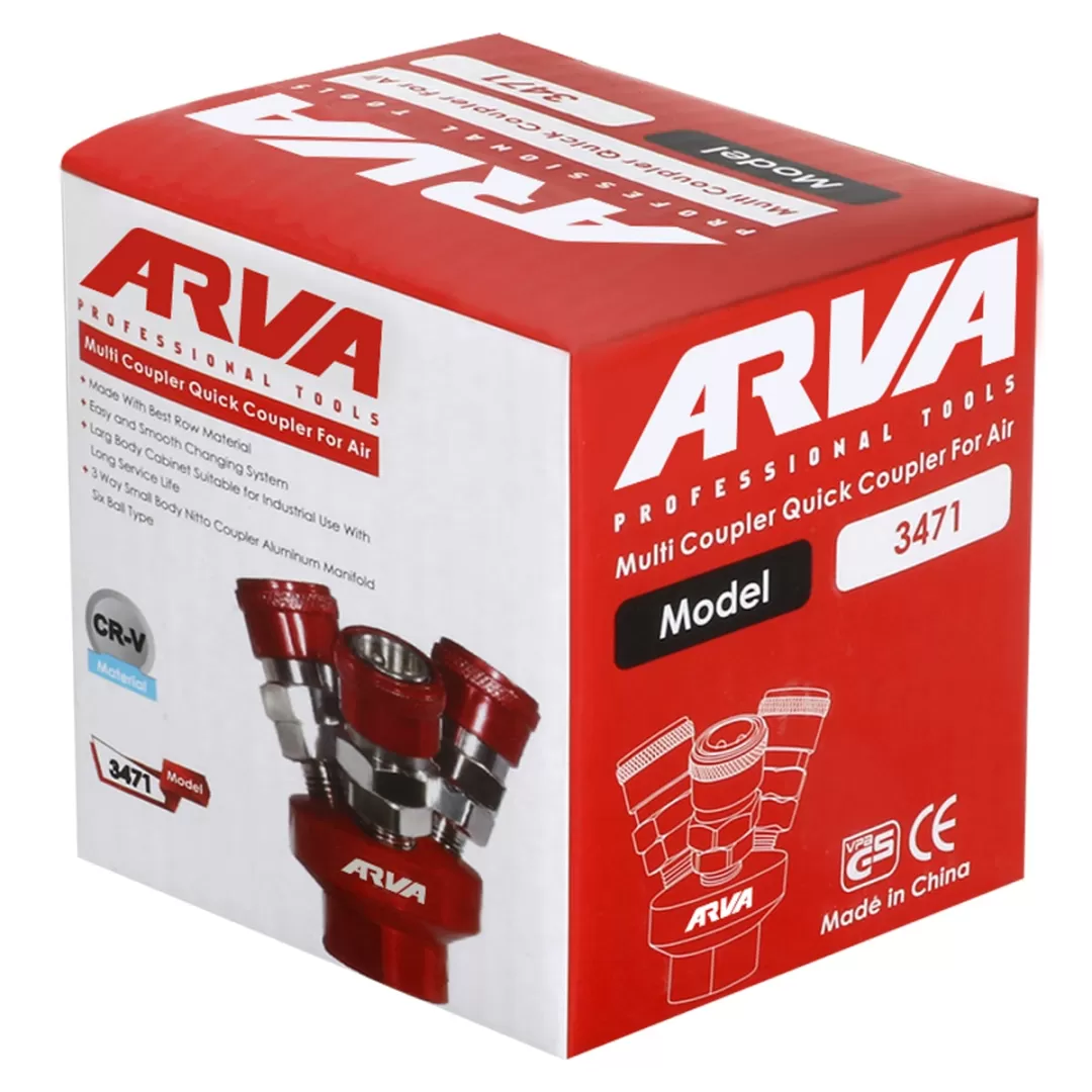 کوپلینگ دو قلو باد سه راهی بدنه بزرگ مدل ۳۴۷۱    آروا ARVA