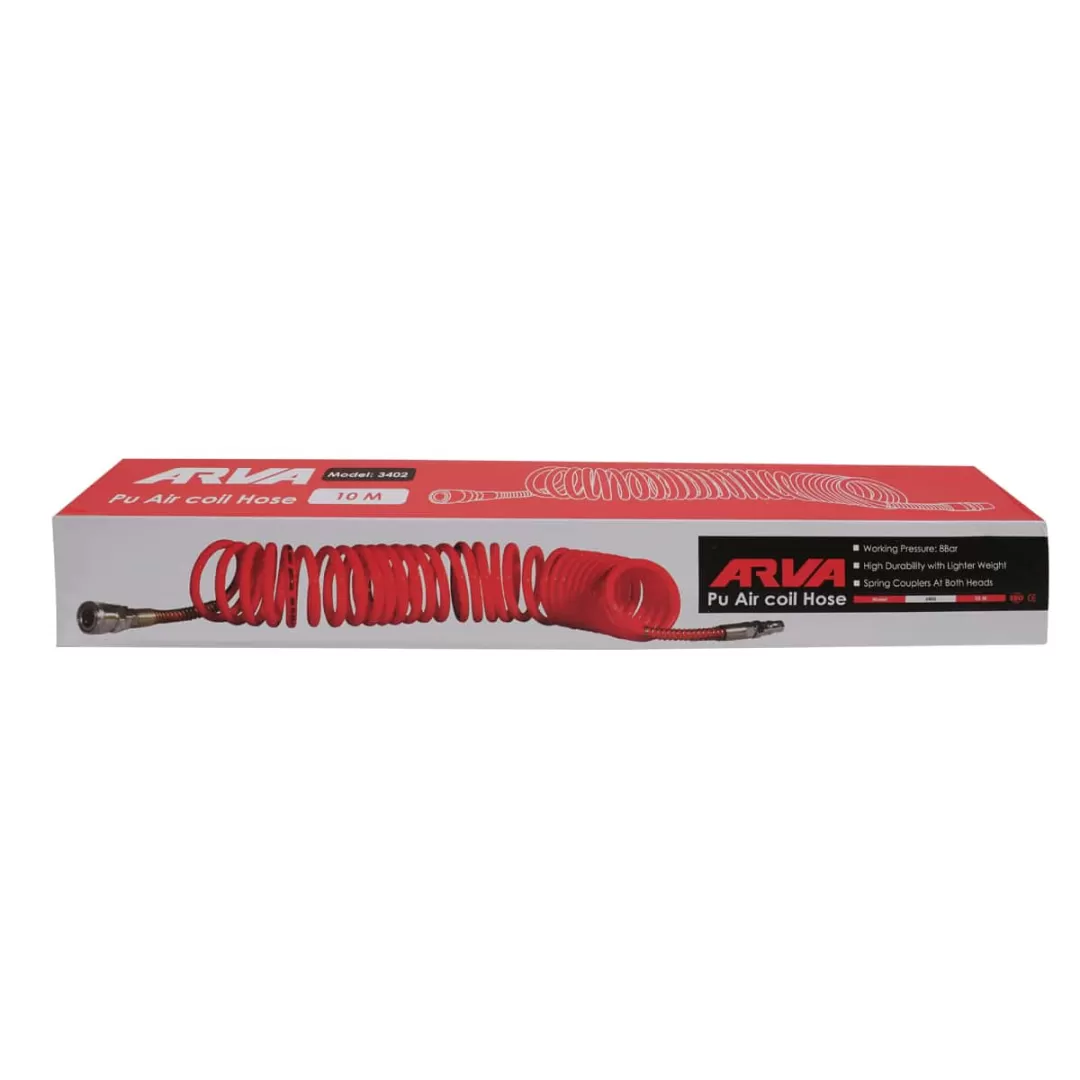 شلنگ ۱۰ فنری قرمز مدل ۳۴۰۲    آروا ARVA