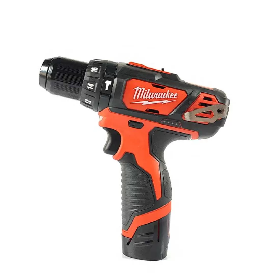 دریل شارژی چکشی میلواکی لیتیوم ۱۲ ولت مدل M۱۲ BPD-۲۰۲C    میلواکی Milwaukee